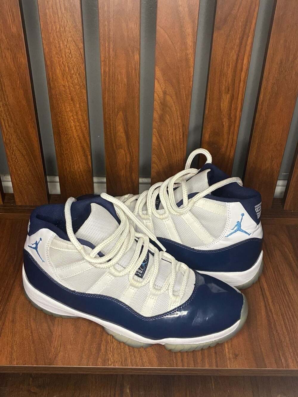Jordan Air Jordan 11 Retro Win Like '82 Navy Blue White
